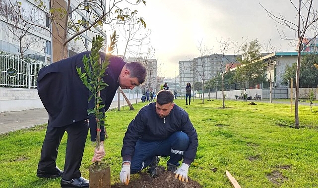 Karşıyaka'da Yeşil Seferberlik Sürüyor  &apos;Hedef: 100 Bin Ağaç'