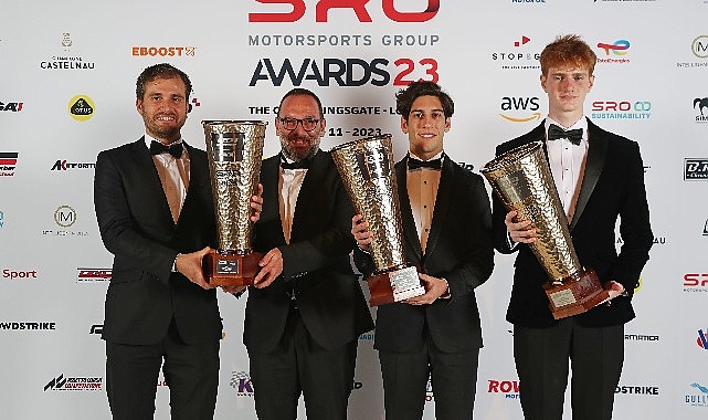 Borusan Otomotiv Motorsport GT4 Avrupa Serisi Üçüncülük Kupası'nı SRO Awards Töreni'nde Aldı