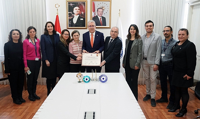 EÜTF Çocuk Sağlığı ve Hastalıkları Anabilim Dalına “Uzmanlık Eğitimi Akreditasyon Belgesi"