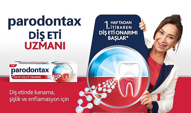 Parodontax'ın yeni reklam kampanyasının yüzü Demet Akbağ oldu.