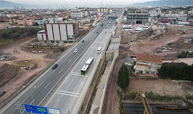 Kaşkaldere Kavşağı'nda ilave köprüye kiriş